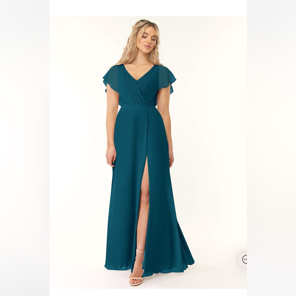 AZAZIE RYLEE BRIDESMAID DRESS INK BLUE SIZE A14